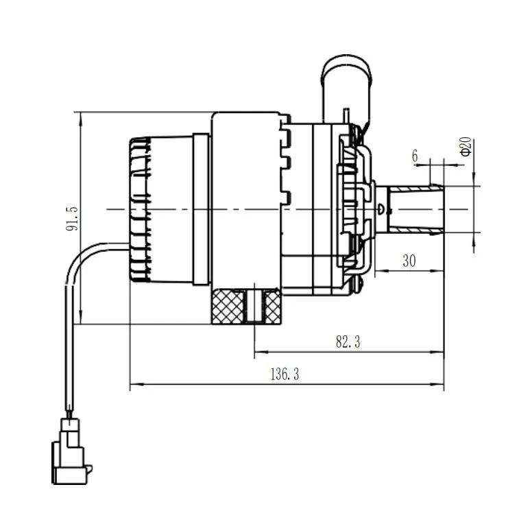 ELECTRIC WATER PUMP STRUCTURE ELECTRIC WATER PUMP STRUCTURE